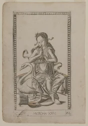 Music from the Tarocchi, series C: Liberal Arts, #26, before 1467