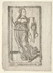 Philosophy from the Tarocchi, Series C: Liberal Arts, #28