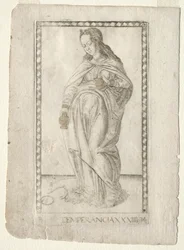 Temperance from the Tarocchi, Series B: Cosmic Principles & Virtues, #34