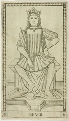 The King, plate eight from The Ranks and Conditions of Men