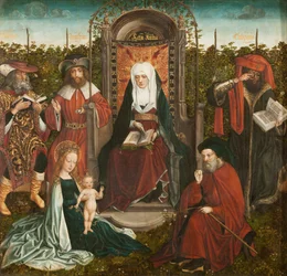 The Family of Saint Anne Triptych (central panel)