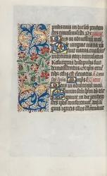 Book of Hours Use of Rouen: fol. 100v