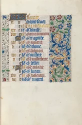 Book of Hours Use of Rouen: fol. 2r