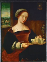 Saint Magdalen Reading