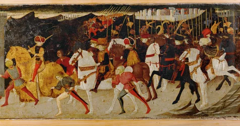 Group of Cavaliers on horseback