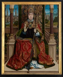 Central Panel of the Altarpiece of Saint Nicholas, c.1486-93