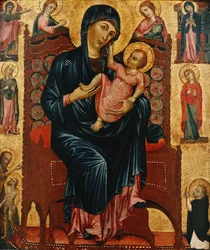 The Madonna and Christ Enthroned with Saints