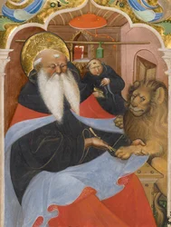 Saint Jerome Extracting a Thorn from a Lion