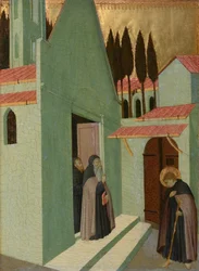 Saint Anthony Leaving His Monastery