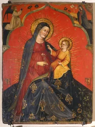 Madonna and Child and Annunciation, c.1390