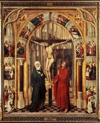 Triptych of the Redemption, Center Panel: Crucifixion