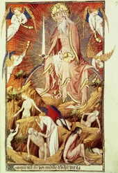 The Last Judgement, from the Grandes Heures de Rohan