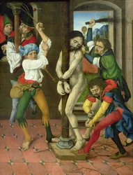 The Flagellation of Christ, side panel of the Altarpiece of the Passion
