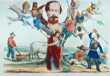 Allegory of Italy During Risorgimento