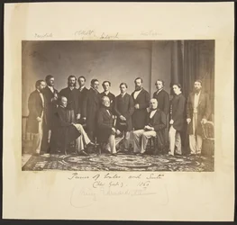 Prince of Wales and Suite (New York), 1860