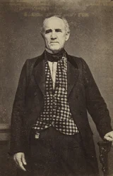 Sam Houston, c.1860-65 (albumen silver print)