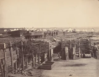 Fortifications, Manassas, Occupied by 13th Mass.