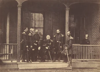 Lieutenant General Scott, General-in-Chief U.S. Army, & Staff