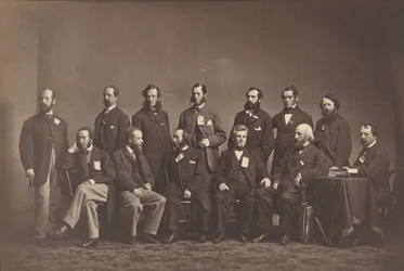 Members of the New York Sanitary Commission, ca. 1860