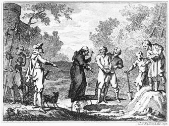 Execution of Flemish Protestants by Spanish Catholics, 1790