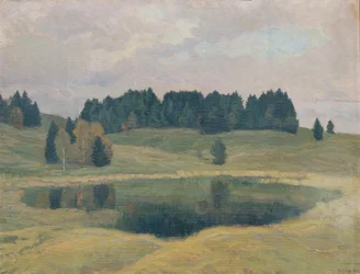 Evening at Mittenwald Lake