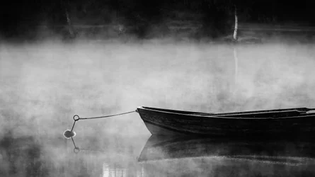Misty Morning Boat
