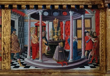 Madonna and Child with Saints James, Augustine, Bernardine and Margaret