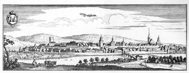 Besigheim - Excerpt from Topographia Sueviae