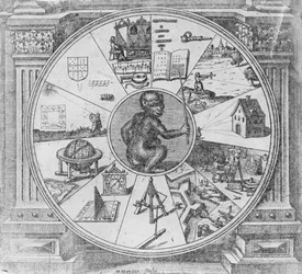 Frontispiece to Robert Fludd