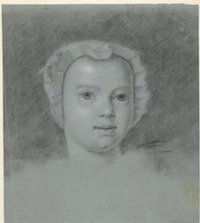Head of a Girl with White Cap