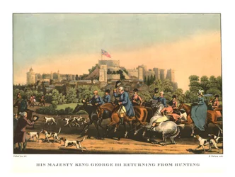 His Majesty King George III Returning from Hunting
