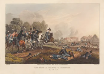 The Death of the Duke of Brunswick, June 15th 1815