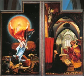 The Annunciation and Resurrection of Christ (detail)