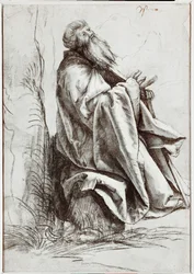Saint Anthony of Padua Praying