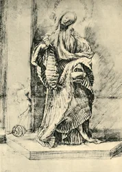 Saint Dorothy with Basket of Flowers