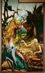 St. Anthony Visits St. Paul the Hermit from the Isenheim Altar