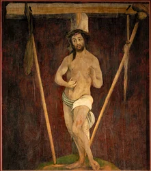 The Suffering Redeemer, Center Panel of the Altar in the Protestant Church of Lindenhardt