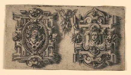 Two brooches