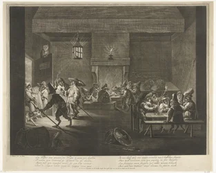 Waiting Room with Monkeys, ca. 1720