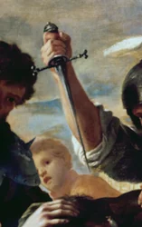 The Feast of Absalom (detail)