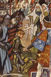 Illustration for Ivanhoe by Sir Walter Scott