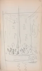 Italian Sketchbook: Boat with Figures page 172