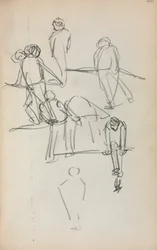 Italian Sketchbook: Figures Page 200