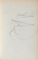 Italian Sketchbook: Sails Page 36, 1898-1899