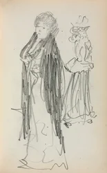 Italian Sketchbook: Two Standing Women page 129