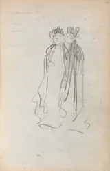 Italian Sketchbook: Two Standing Women