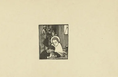 Illustration for a Poem in the Poetry Collection Sagesse by Paul Verlaine
