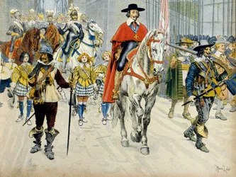 History of France: Burial of King Louis XIII and Cardinal Richelieu