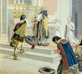 History of France: Francois Leclerc du Tremblay said Father Joseph (1577-1638) eminence grise of Cardinal Richelieu