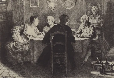 Illustration for Book VIII of Les Confessions de Jean-Jacques Rousseau